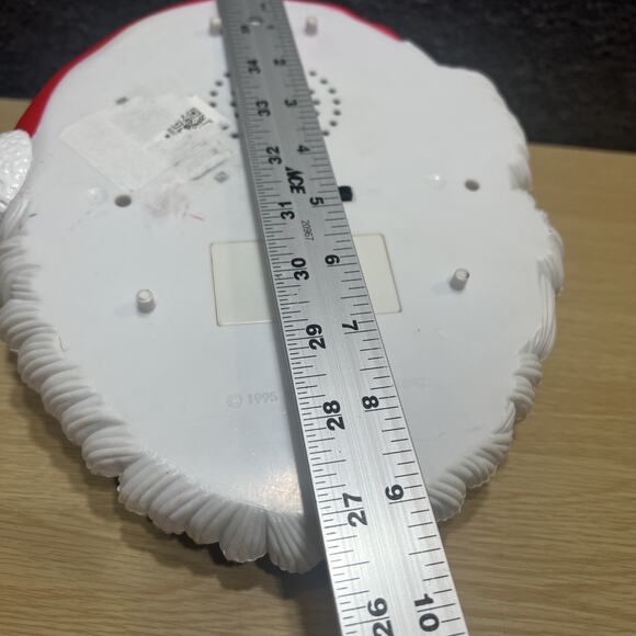 Telco Creations Santa Motion Activated Jingle Bells Music 1995 Vintage Novelty - Picture 10 of 11